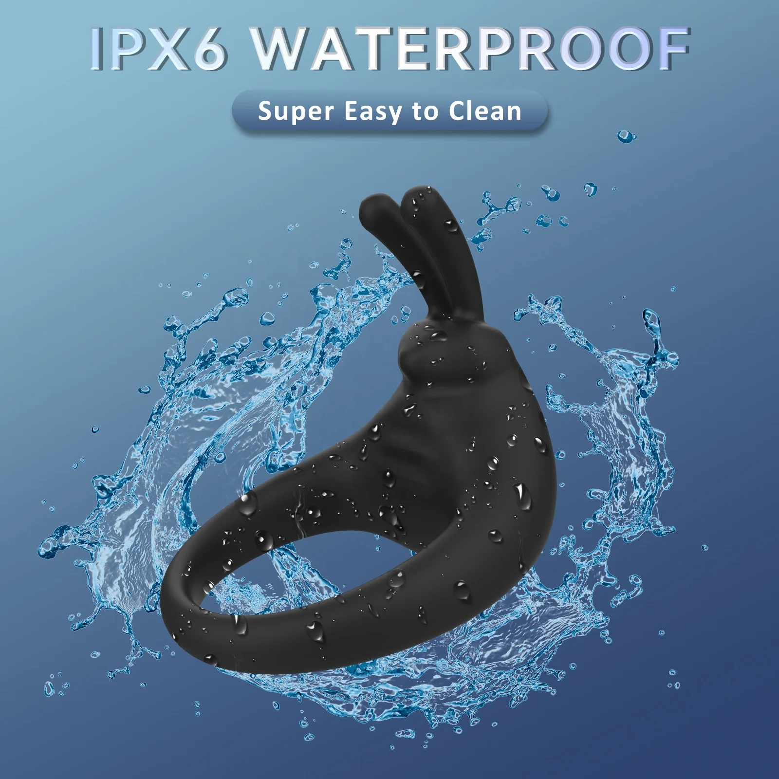 Penis Vibrating Ring Delay Ejaculation Bullet Vibrator Clitoris Massager Adult Sex Toys for Men Male Cock Silicone Rings