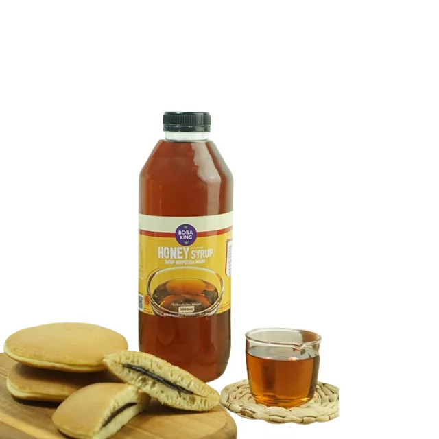 Premium grade product with luxury quality Honey Sugar Syrup for additional bubble tea drink