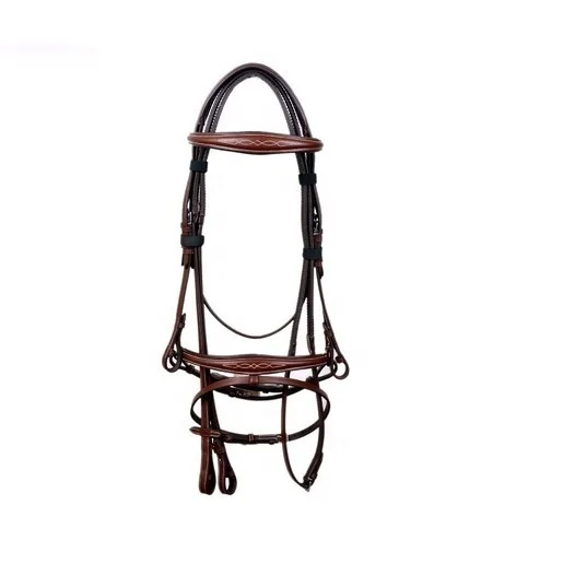 Premium Handmade Full Grain Leather Cheap Cost Horse Leather Bridle Manufacturer