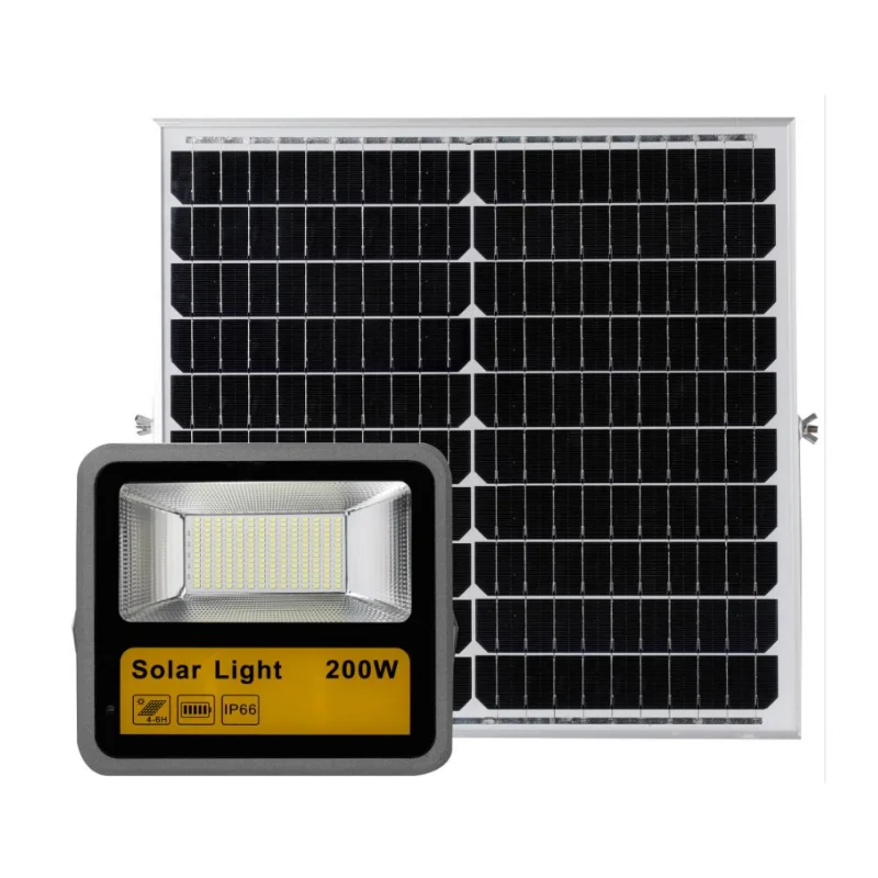 Wholesale price led flood light solar panel long-distanceg digital display spotlight movable and portable led flood lamp solar