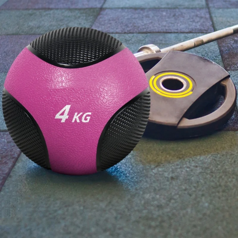 Best Price Gravity Ball Exercise Balance Training Fitness Rubber Medicine Ball for Gym Power Training