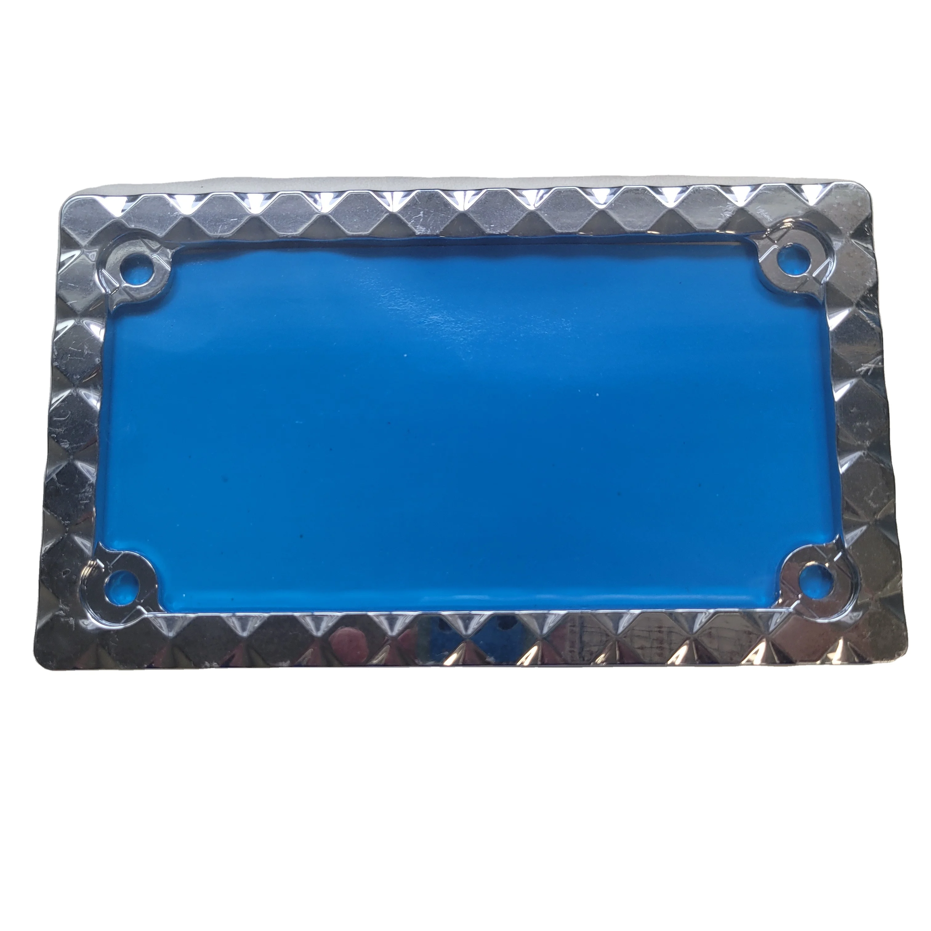 Крейсерские мотоциклы серебряный бриллиант номерной знак рамка для неспешных поездок