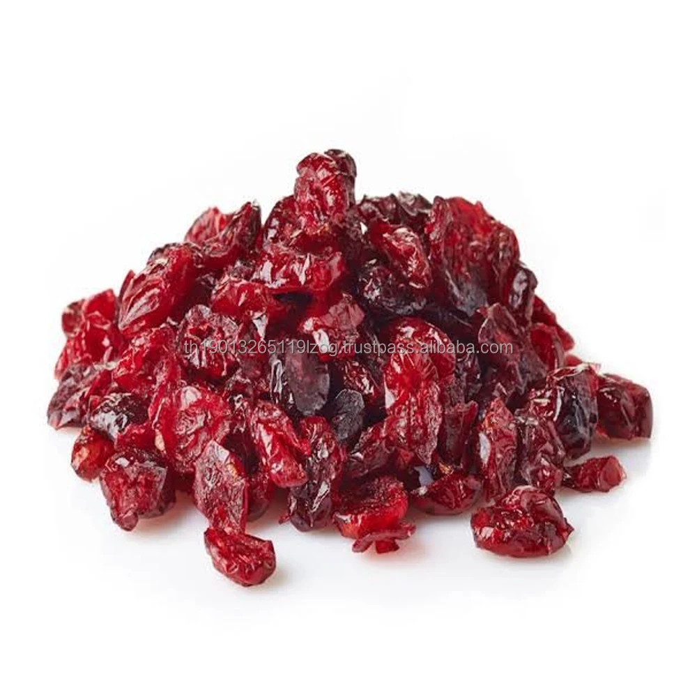 Dried Cranberries Great quality whole shape dreid red Cranberries Sweetened dried Cranberries Premium organic dried fruit from T