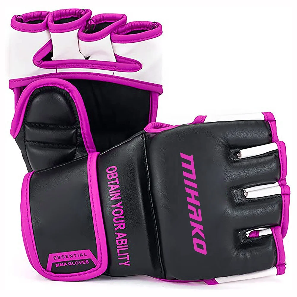 New Wholesale premium Design High Quality Pu Mma Gloves Ufc Gloves for Training Customized Ufc MMA Gloves Custom brand name