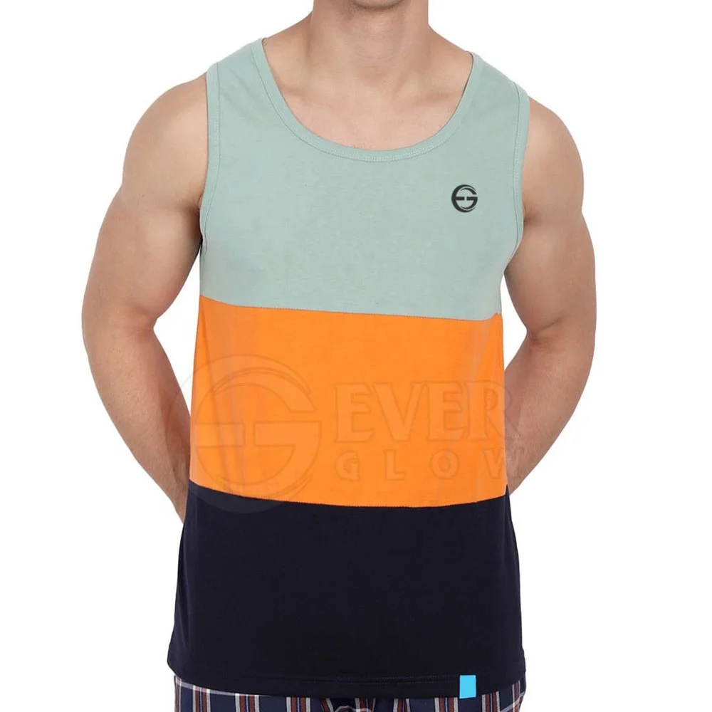 Manufacturers Seamless Sleeveless Underwear Solid Color Comfortable Tank Top Muscle Bodybuilding Mens Tank Top