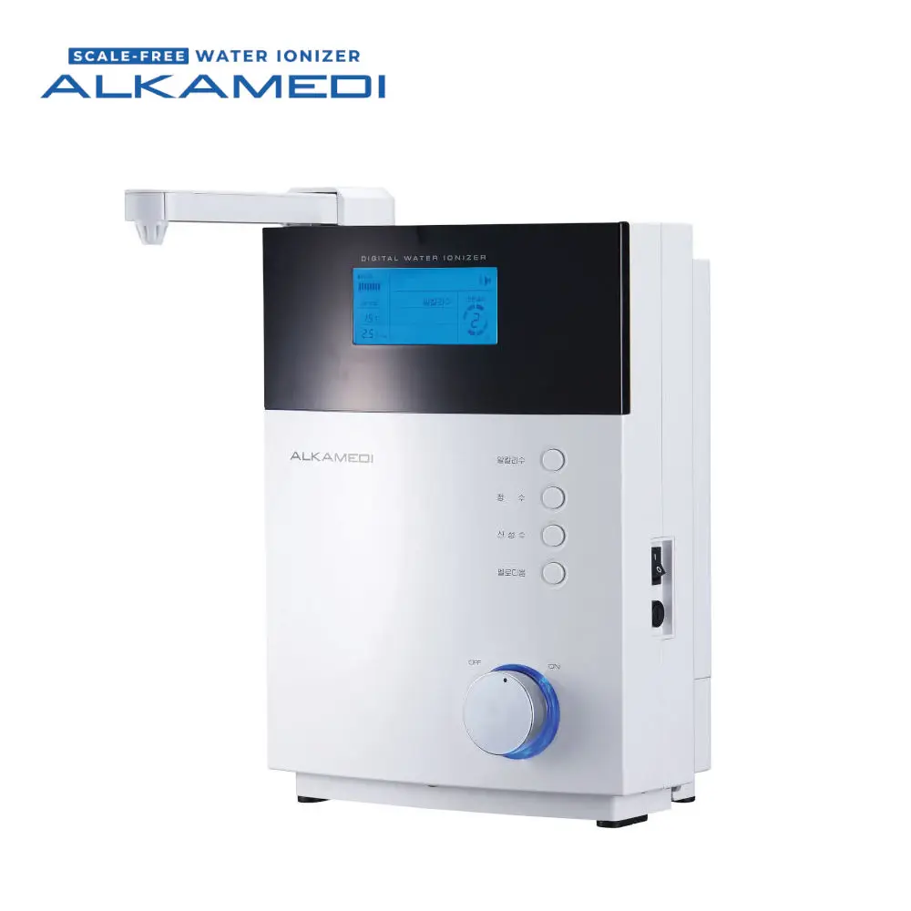 SCALE-FREE Alkaline Water Ionizer ALKAMEDI AMS 2000 hydrogen anti-oxidant ionizer water generator for home us made in Korea