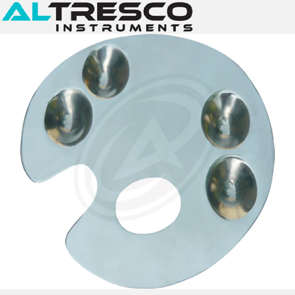 Makeup Mixing Palette made with Stainless Steel materials