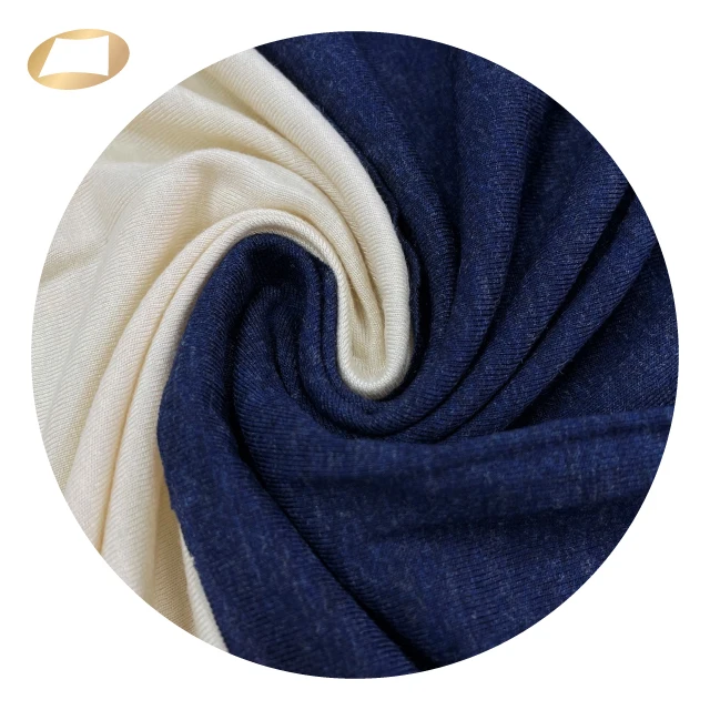 Soft touch 30s 100% rayon knit yarn dyed shirt fabric