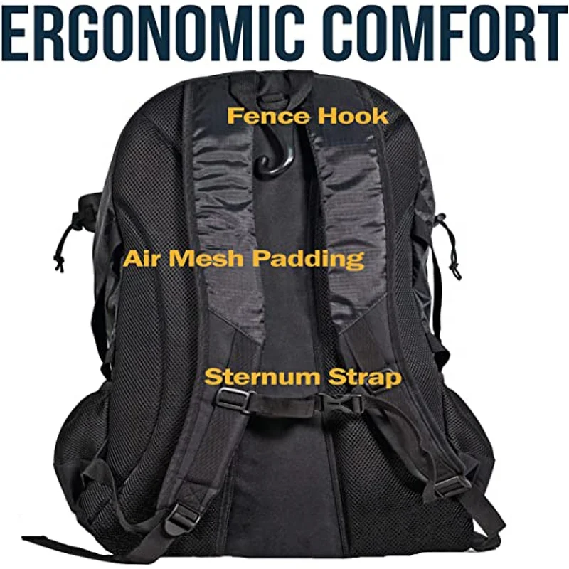 Factory Customize Sport Equipment Helmet Hockey Stick Bag Ice Hockey Accessories Backpack With Cleats Compartment