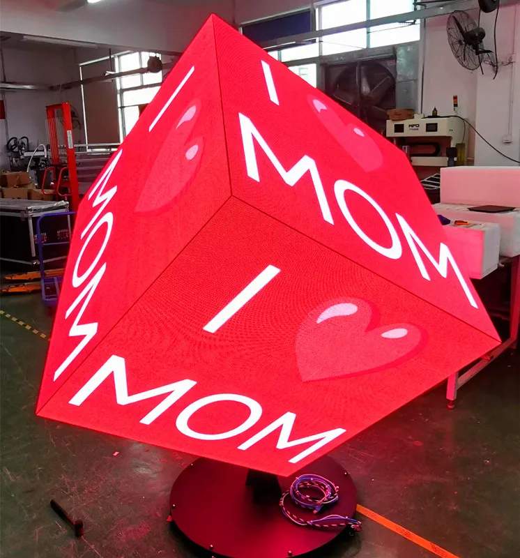 China Store Magic Cube LED Display Indoor