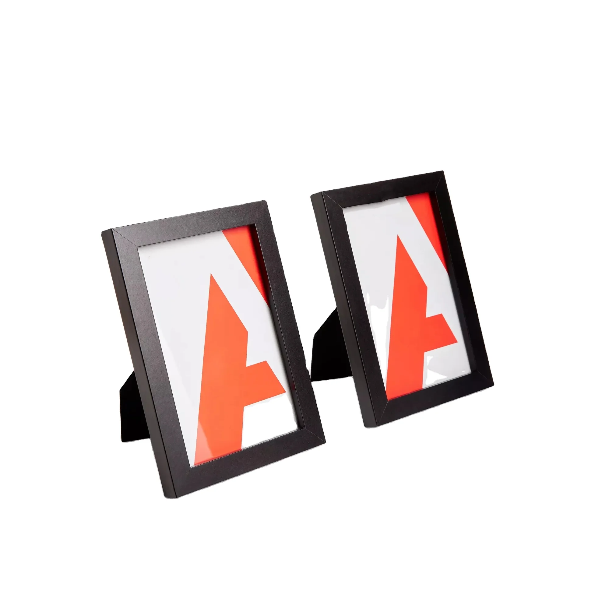 Горячая распродажа постер картина Классическая деревянная рамка для картин MDF настенная 4x6 фоторамка a4 по оптовой цене