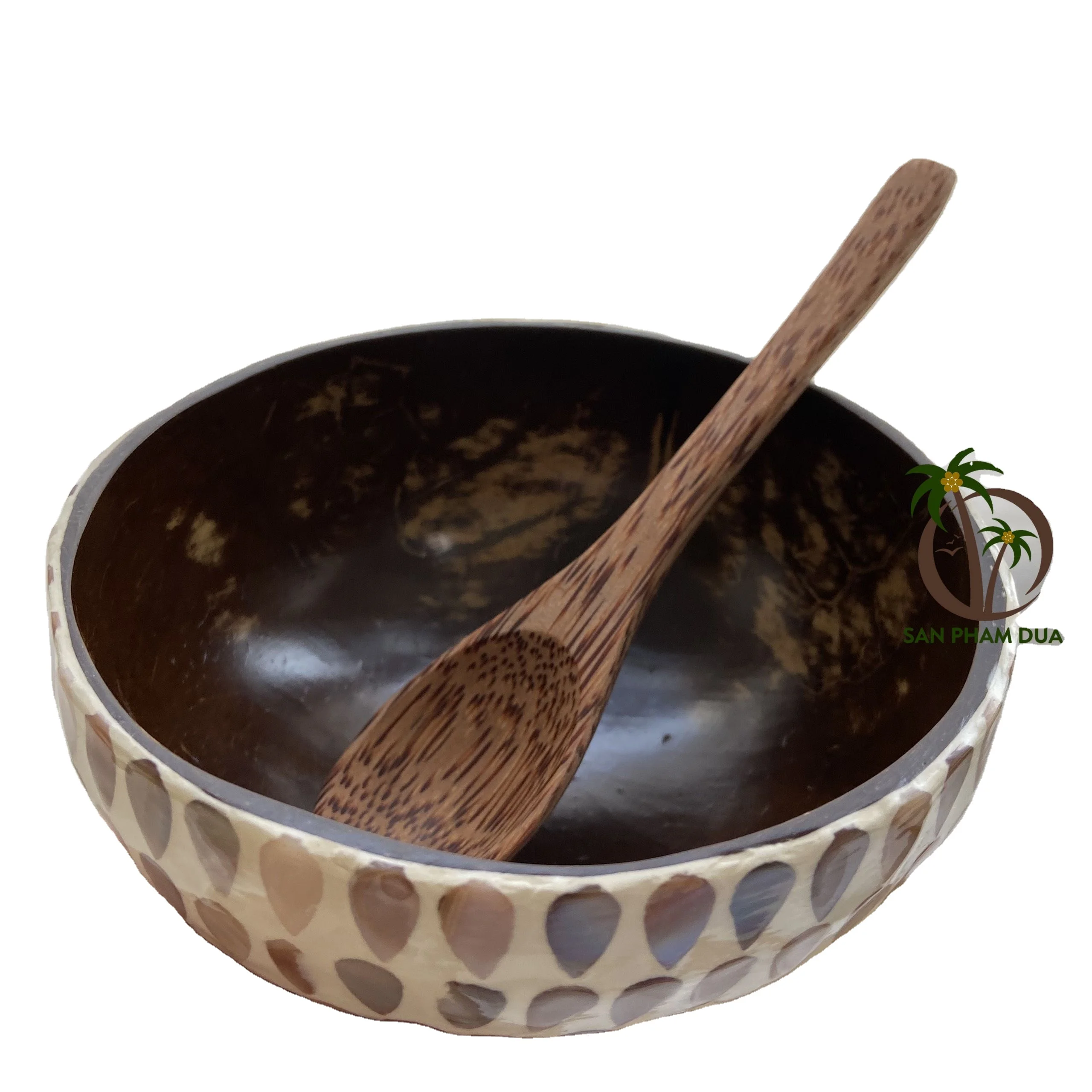 Экологичная чаша из кокосового лака/Высококачественная лакированная Кокосовая чаша, Кокосовая чаша ручной работы/декоративная цветная Кокосовая чаша