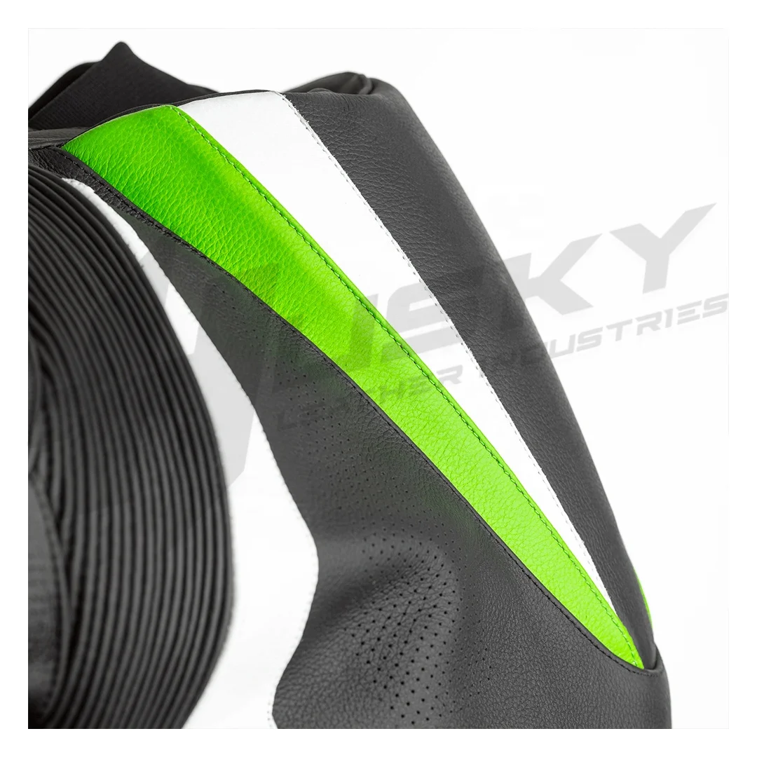 2023 New Arrival High Quality Waterproof PU Leather Motorbike Racing Jacket for Adults with Hump and Protectors