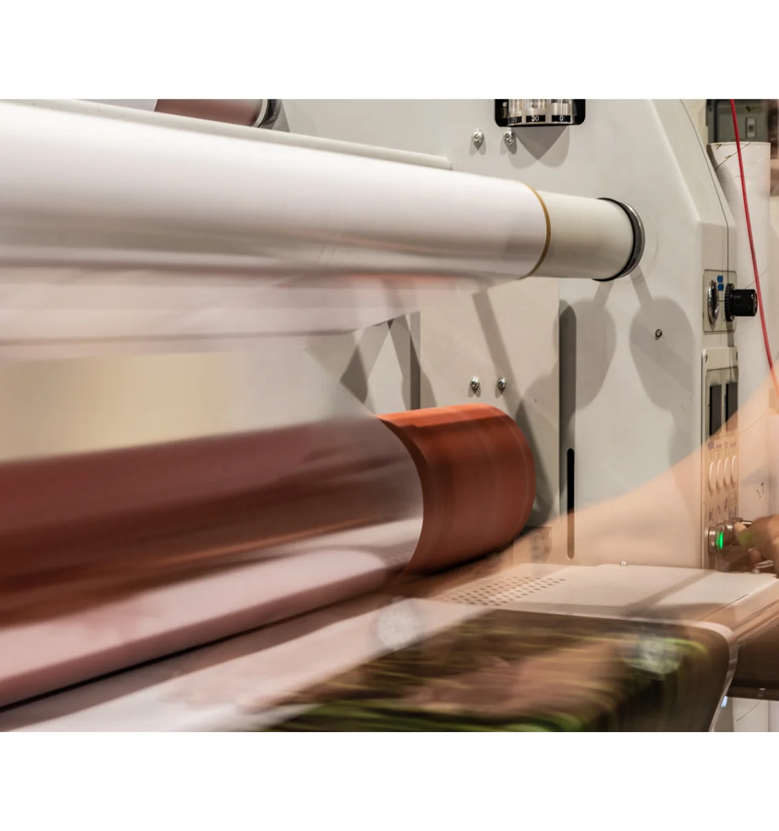 Transparent Satin Cold Laminate PVC Film For Advertising Printing (Width 1.3 (51')) L003