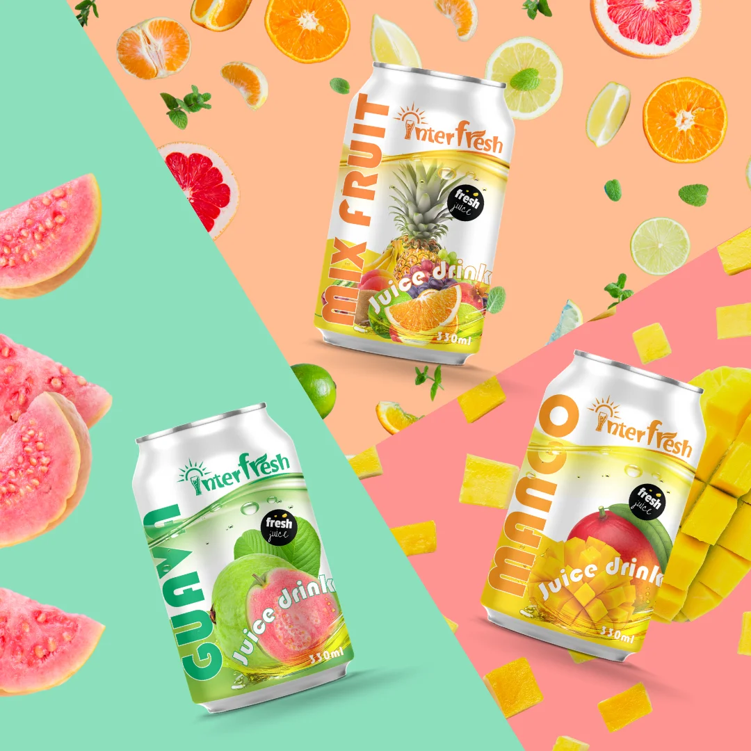 Brand Interfresh From Viet Nam 330ml Interfresh Tropical Soursop OEM and ODM options at the best price