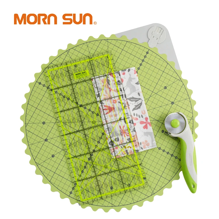 Taiwan art craft tool supply 14' Self Heal Panted NEW PVC Sew Self Healing Fixable Rotary Cutting Mat for Sewing