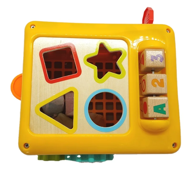 Educational Wooden My First School Bus