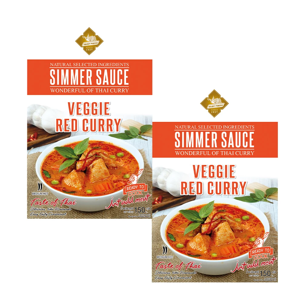 Red Curry Sauce 150g - Instant Meal Hot Seller from Thailand High Quality