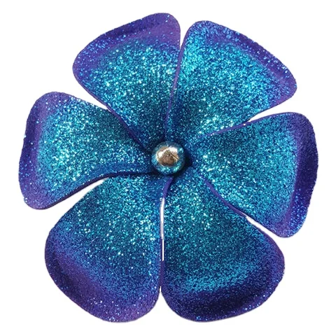 Premium Product of Plumeria Frangipani Foam Flower with glitter color