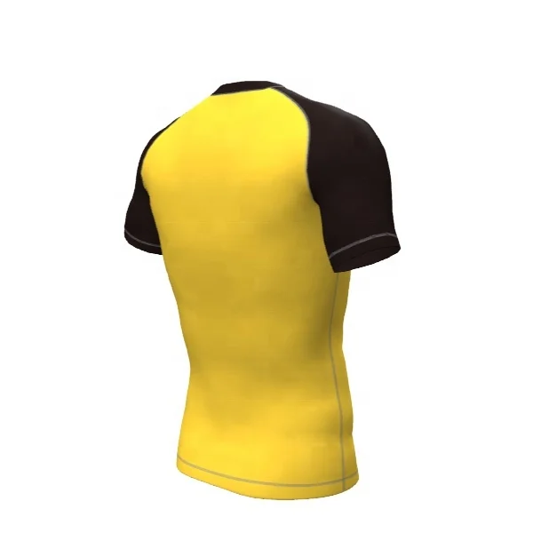 
2021 Spring New Wholesale Men Sports Gym Fitness Quick Drying Tight Fitting T Shirt Tee Slim Fit Compression Shirt 