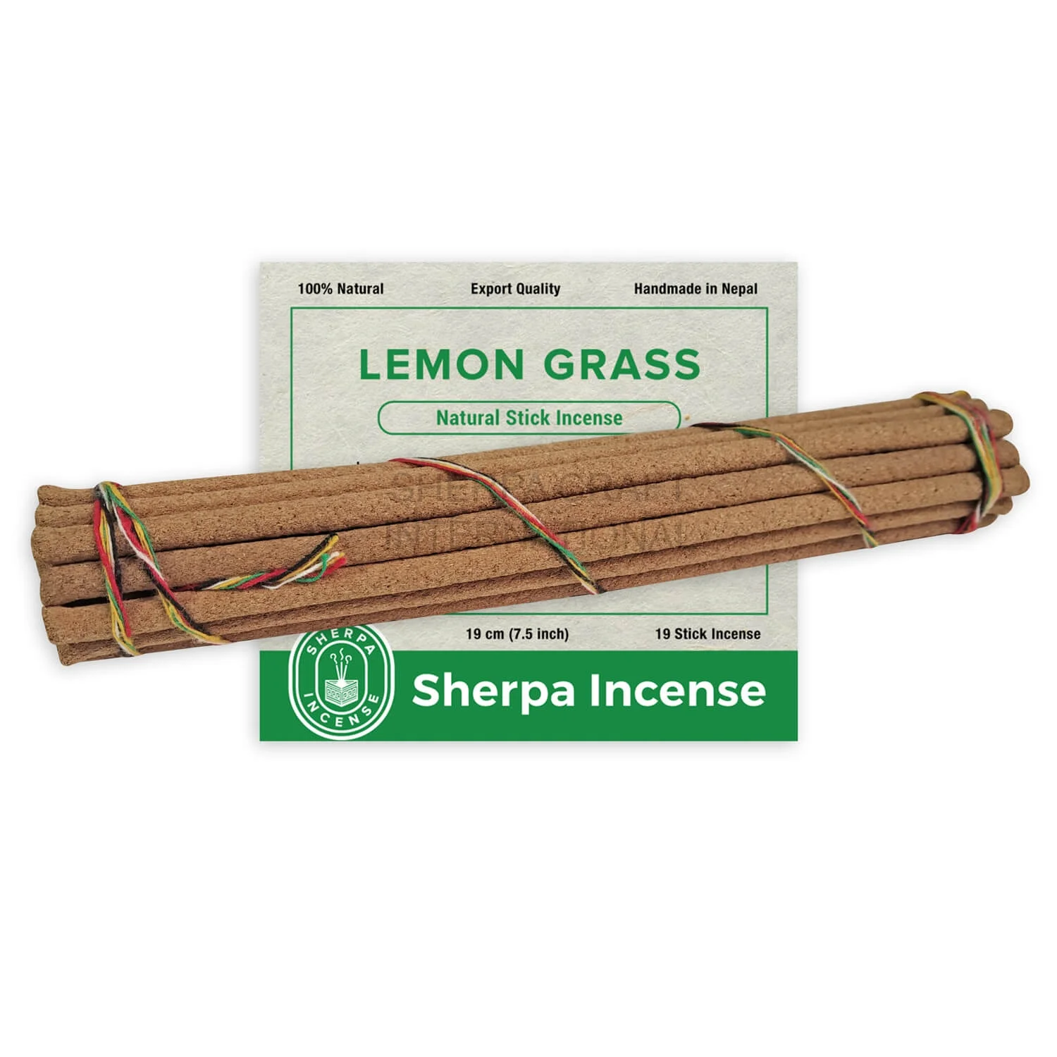  Ручной работы из натурального Лемонграсс подстежка на искусственном меху ладан 19 палочки освежитель воздуха Ароматические для ладана см