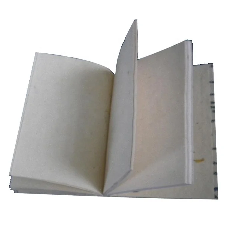Handmade Paper Journal Diary Notebook hand made cotton vintage paper journals buddha print paper note book pocket journals