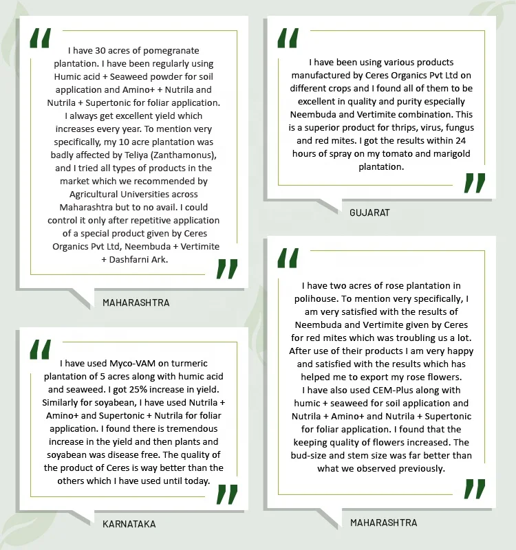 Organic Certified supply of GA SPECIAL NUTRILA Ceres foliar fertilizer for vegetables & vitamin for plant