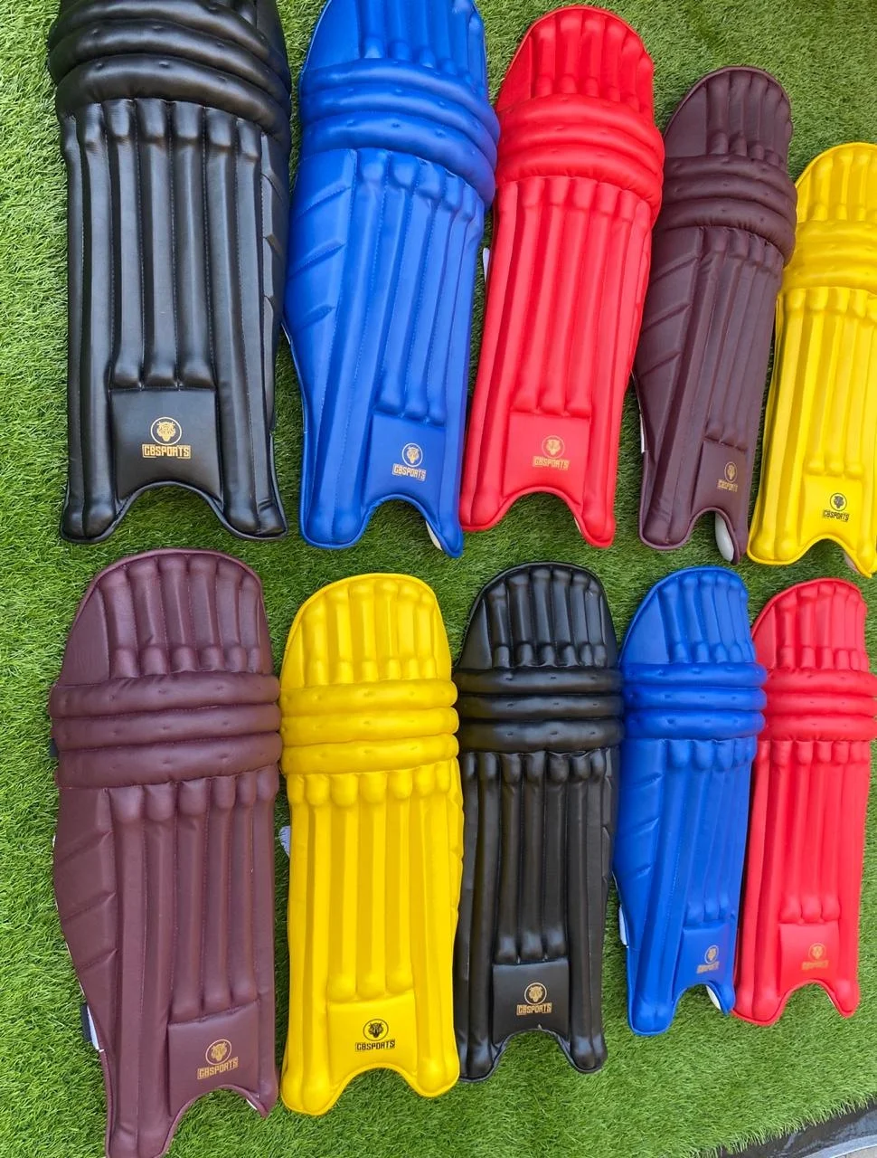 Cricket Batting Batting Leg Guards | Full Cane Protection | Size Men Women Youth |