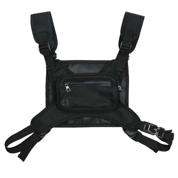 Hot Sale Durable Reflective Chest Bag For Running Essentials Perfectly Fits Mobile Devices With Adjustable Nylon Strap