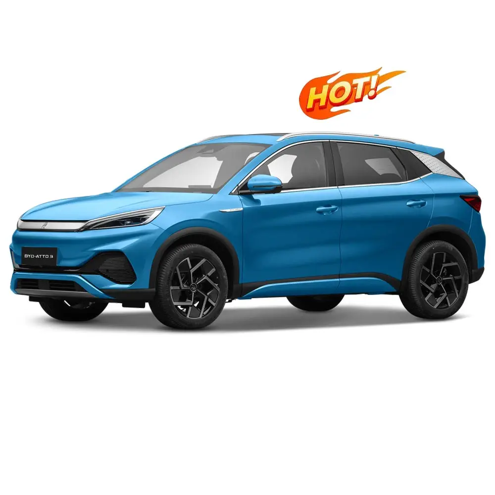 В наличии, электромобили с новым потреблением энергии byd, Электромобиль byd yuan plus, флагманский электромобиль 2022 510 км byd atto 3