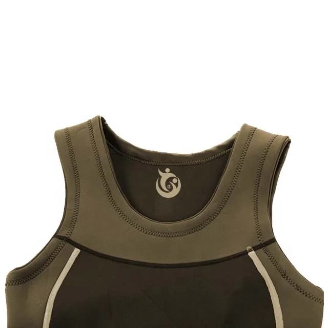 Ultra Flexible Sleeveless Smooth Skin Neoprene Snorkeling Diving Wetsuit Wetsuits Diving Suit CR Neoprene Material neoprene