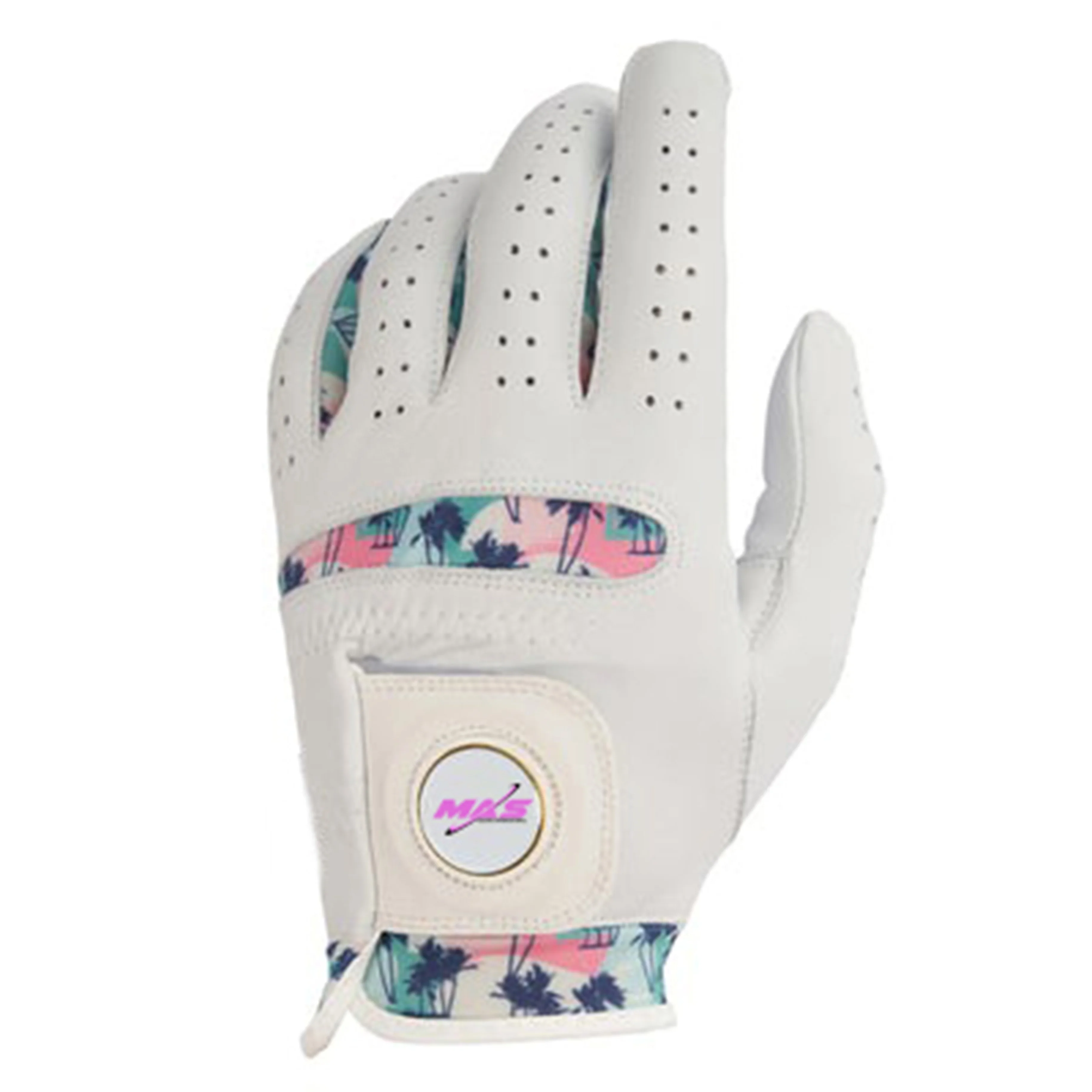 Golf Gloves Men Left Hand Right Hand Leather All Weather Grip Soft Breathable Flexible for Golfers Size Small Medium ML Large XL