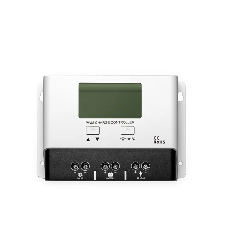 Suna sargoregilo 30A 12V 24V 30 amp RV suna Reguligilo PWM App-operacio