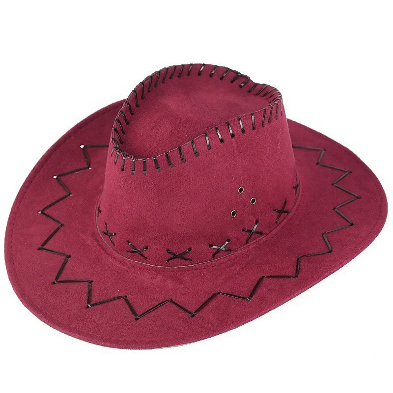 Unisex Classic Straw Cowboy Hat for Adults Cool and Casual Style for Parties Beach Outdoor Travel