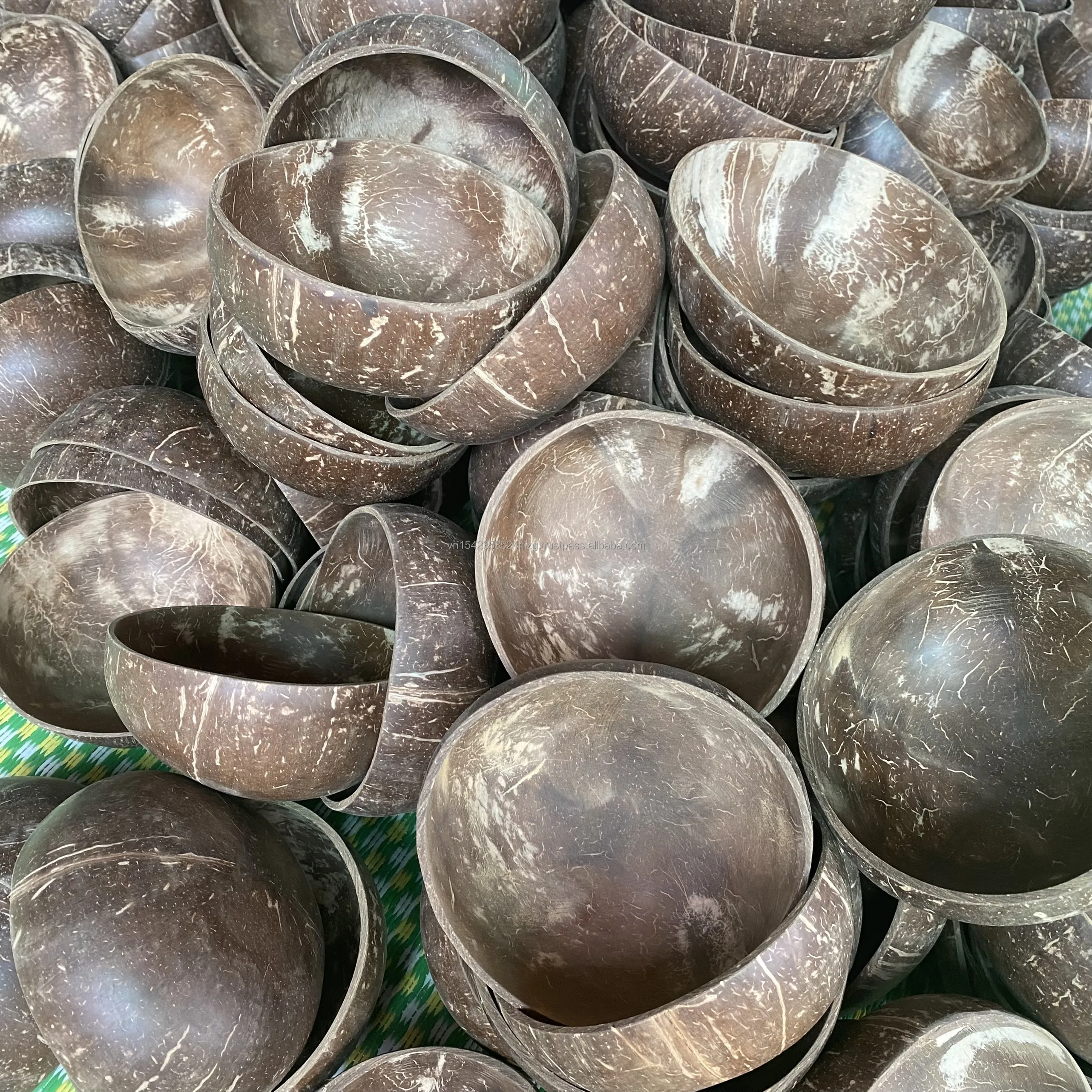 Amazon лидер продаж Экологичная Кокосовая чаша с кокосовым маслом для обработки фруктового смузи