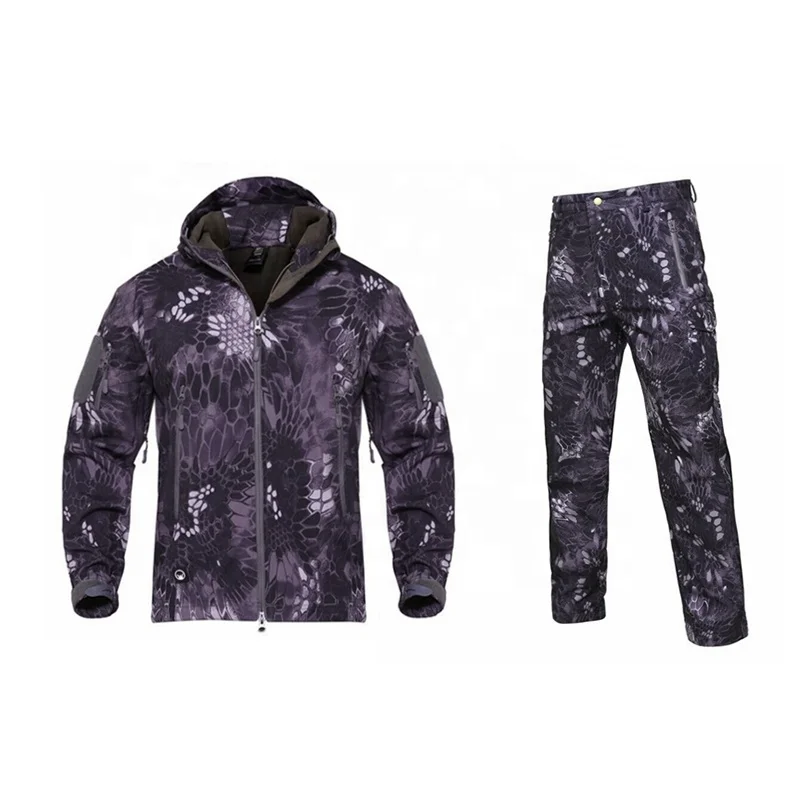 Men Outdoor Hunting Hiking Shooting Camouflage Hunting Uniform