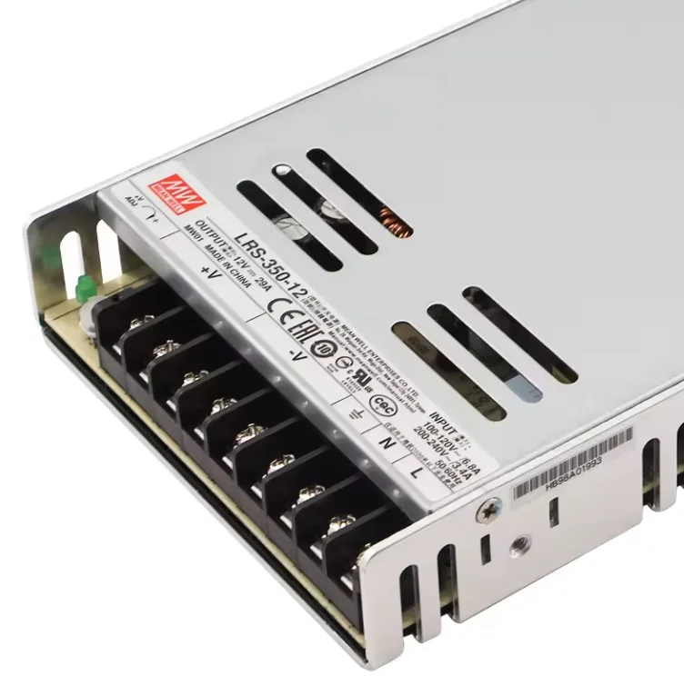 Electronic Devices 350W 12V Switching Power Supply LRS-350-12 in Laser Marking Machine Laser Parts