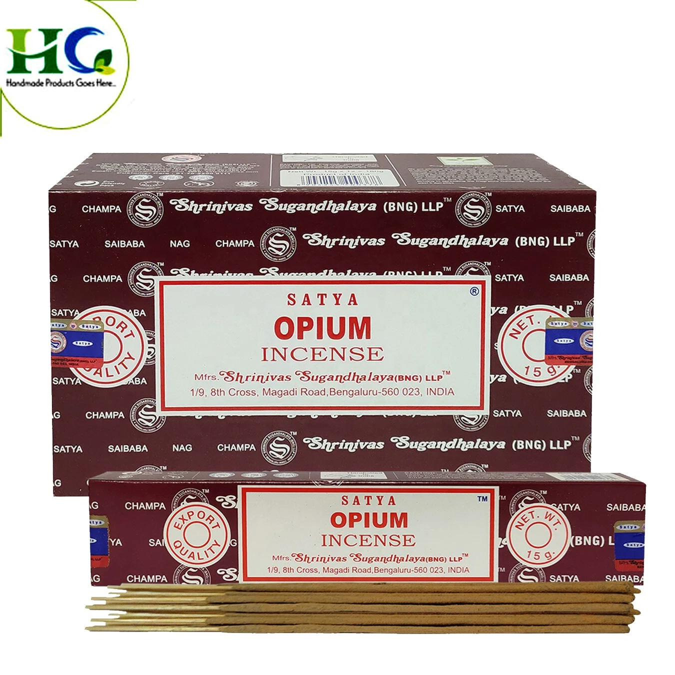 Оригинальная палочка для благовоний Jasmine Satya Nag Champa индийская ароматическая