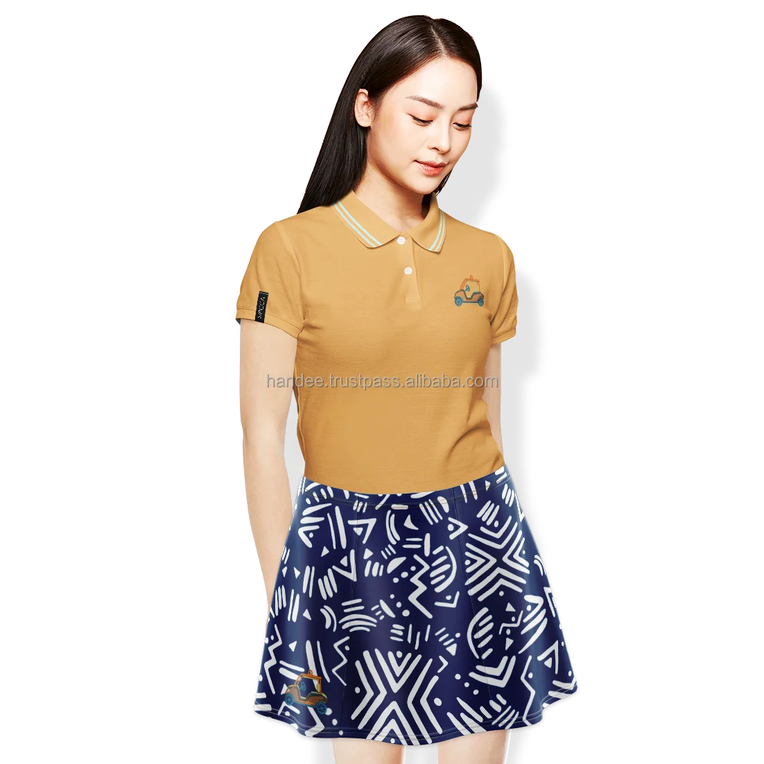 New Women Golf Skirt Ladies Fashion Skirt Golf Sports Wear Apparel Women Golf Tennis Clothing Elastic Sports Skirt Quick Dry