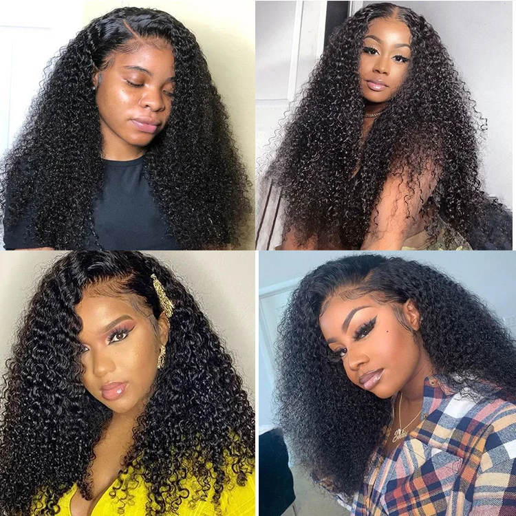 28 30 Inch HD Lace Frontal Closure 360 Brazilian Deep Wave 4x4 13x4 13x6 Lace Front Human Hair Wigs for Black Women
