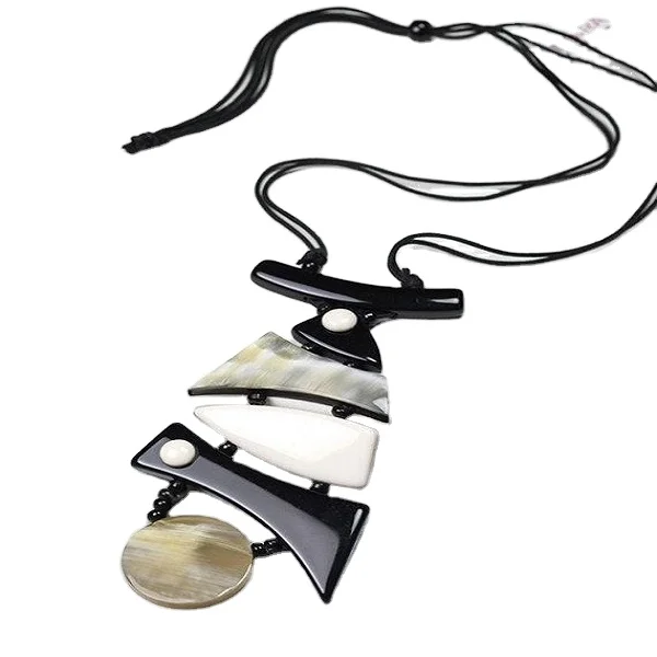 Global Exporter Widely Selling Optimum Quality Fashion Jewelry Buffalo Horn Necklace for Women at Wholesale Price from India