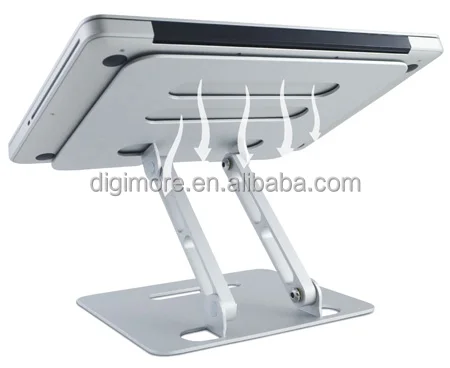 Foldable Adjustable Aluminum Notebook Laptop Riser Stand