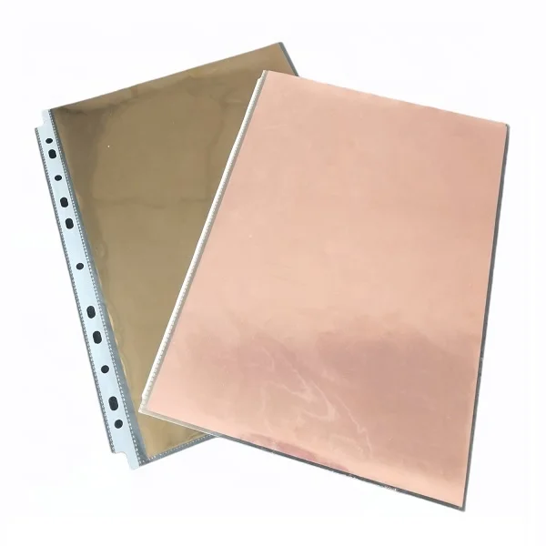 
 Ультратонкий Одиночная сторона 2 слоя FCCL лист с 3um медный слой-для мелкого шага гибкий полихлорированный дифенил  