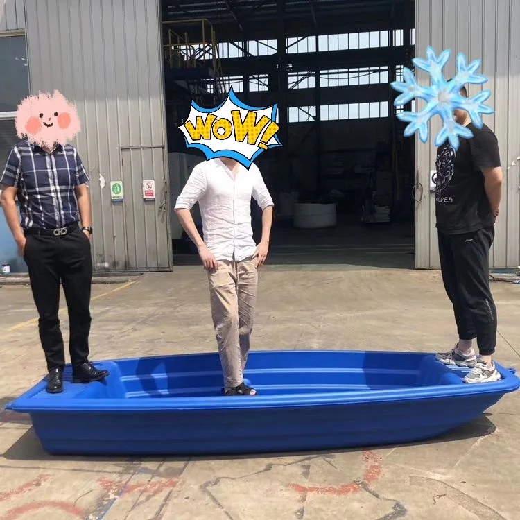 Good feedback rotomolding Hard Hdpe Plastic Fishing Boat Wholesale