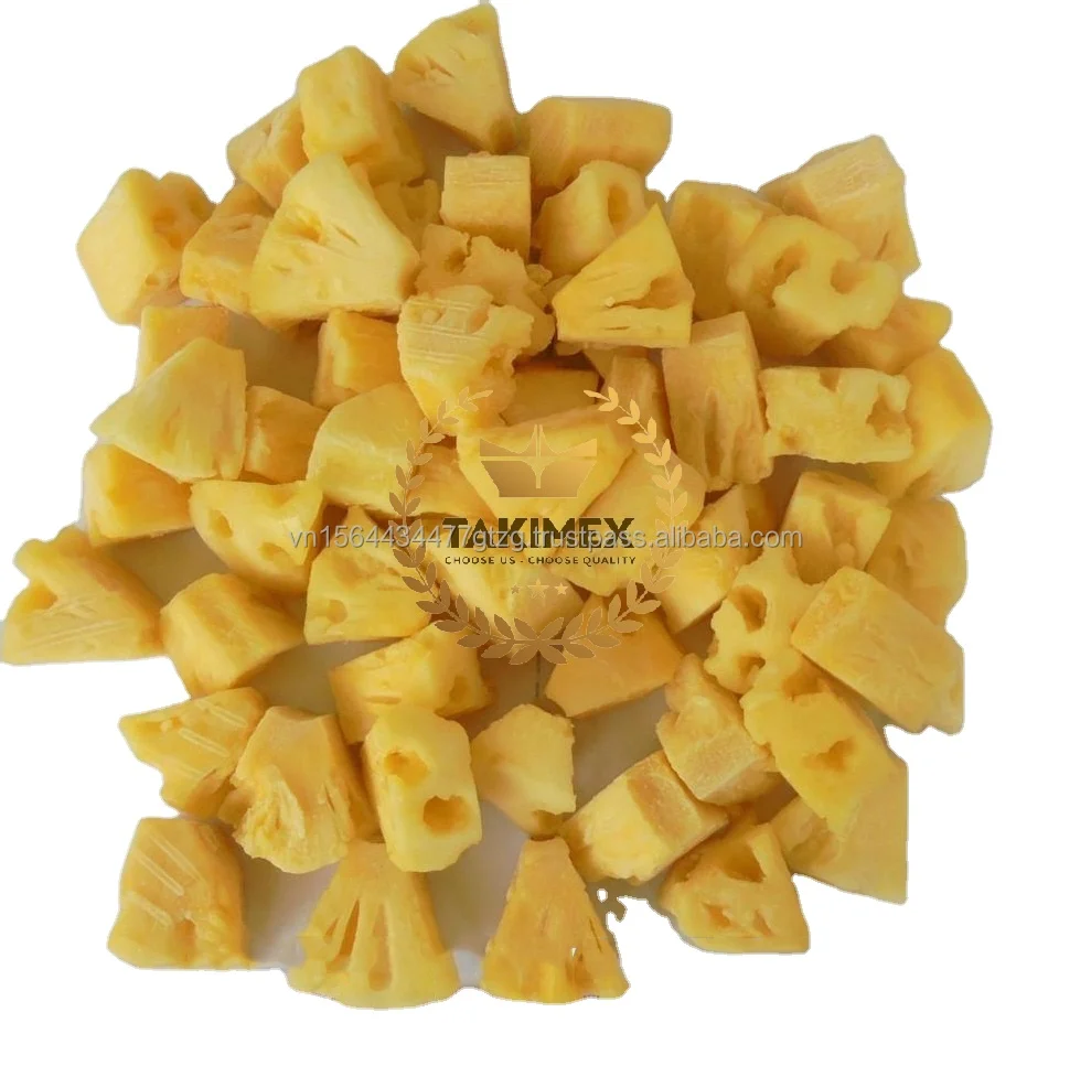 Best Quality Nutritious IQF Frozen Pineapple Fruits With Natural Sweet Flavor Made In Vietnam | Freeze Pineapple
