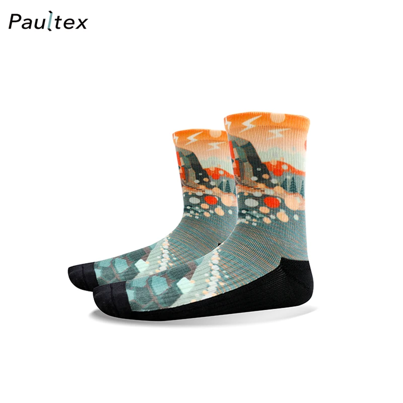 100% своевременная доставка оптовая продажа носков с индивидуальным принтом