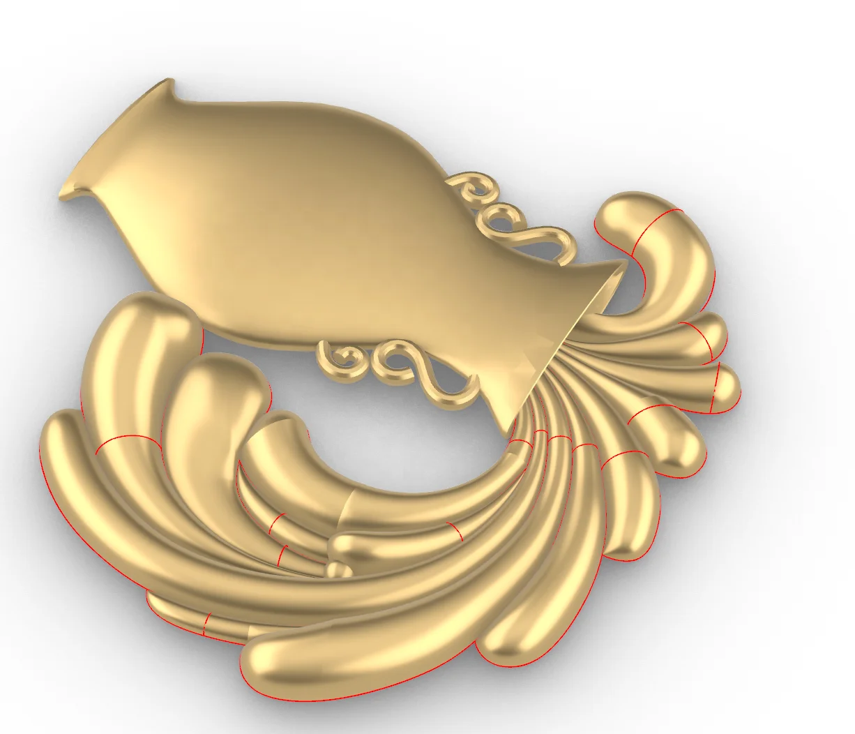 NIEN 3D Jewelry CAD designing Service Prototyping Sampling Custom made and Samples and product Development 3D Printing Earrings