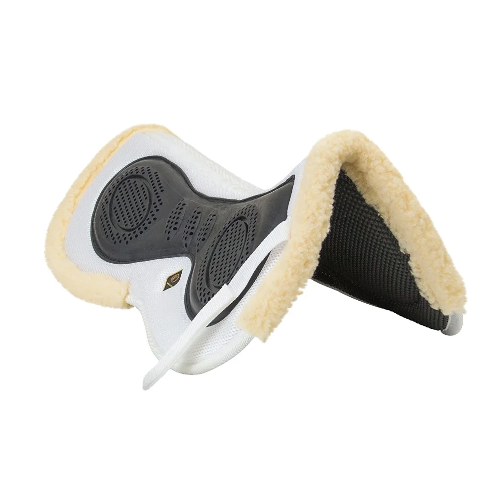 Custom Stylish Equestrian Fast Sample High Wither Design Dressage Cotton Horse Saddle Pad Competition Hors Saddle pads