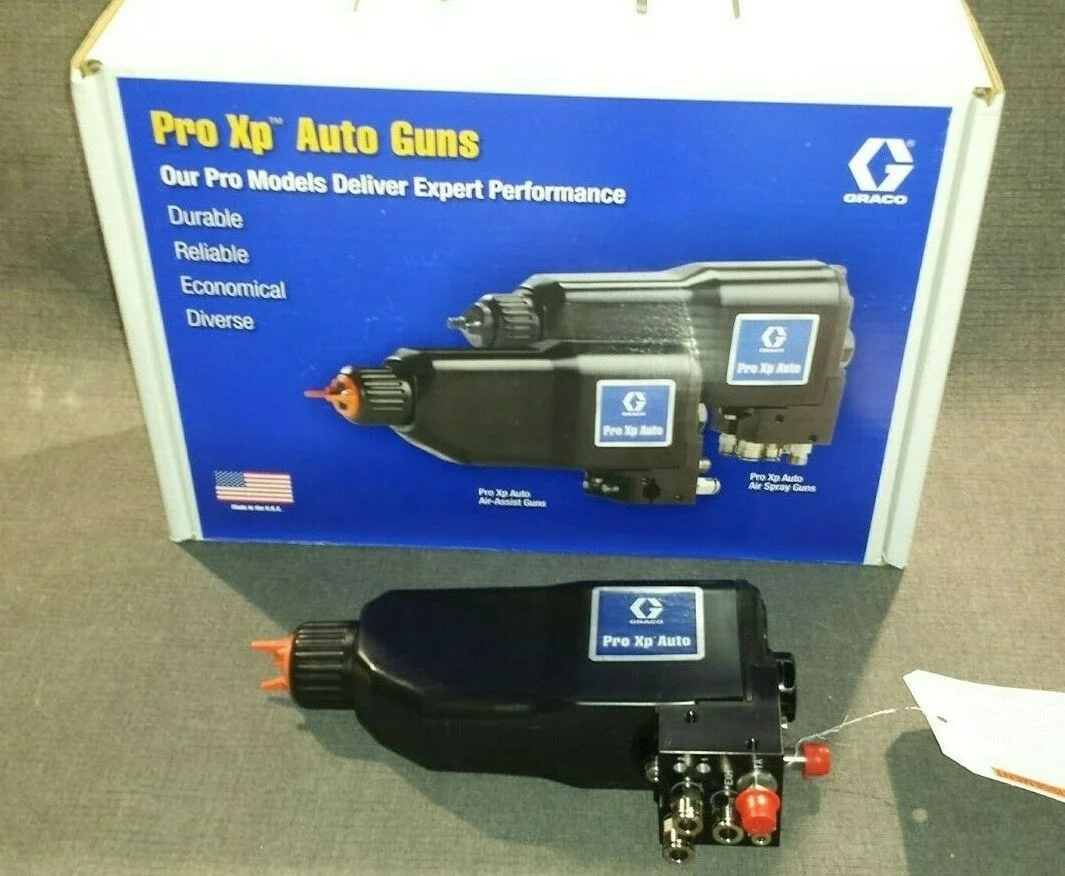 
New sealed box NEW G R A COS PRO XP 85AA AUTO ELECTROSTATIC S P R AY GUN 