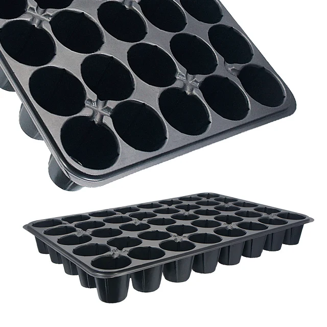 Flower seeds and plants planting seeds tray 40 circle holes  nursery trays  Sprouter Tray for indoor planting outdoor STR-040-1